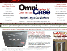 Tablet Screenshot of omnicase.com